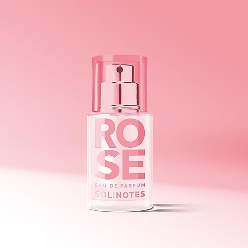 Parfum Femme SOLINOTES Rose | Eau De Parfum Apaisante et Florale - Cadeau Parfait - 15 ml