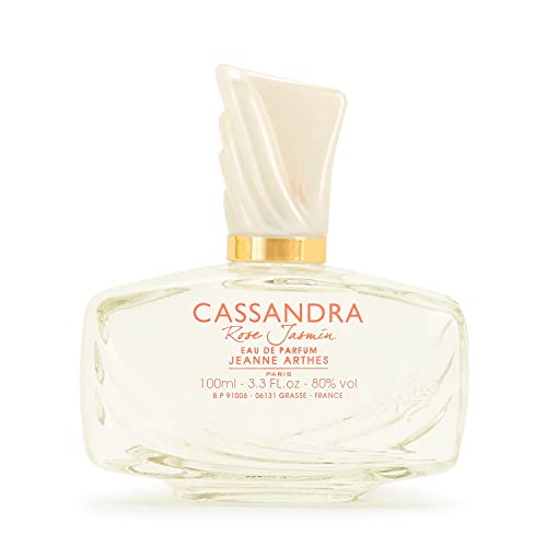 JEANNE ARTHES Parfum de Luxe Cassandra Rose Jasmin Eau de Parfum 100 ml Francaise Officiel à Grasse Femme Élégance Roman