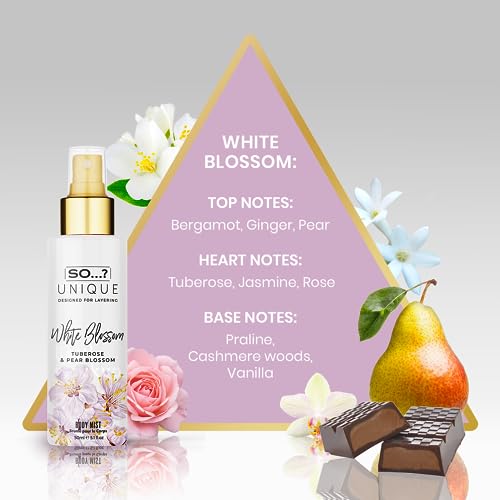 Parfum Unique Grande Mini Mist Coffret Cadeau Brume Corporelle Parfumée Pour Femme (6x50ml)