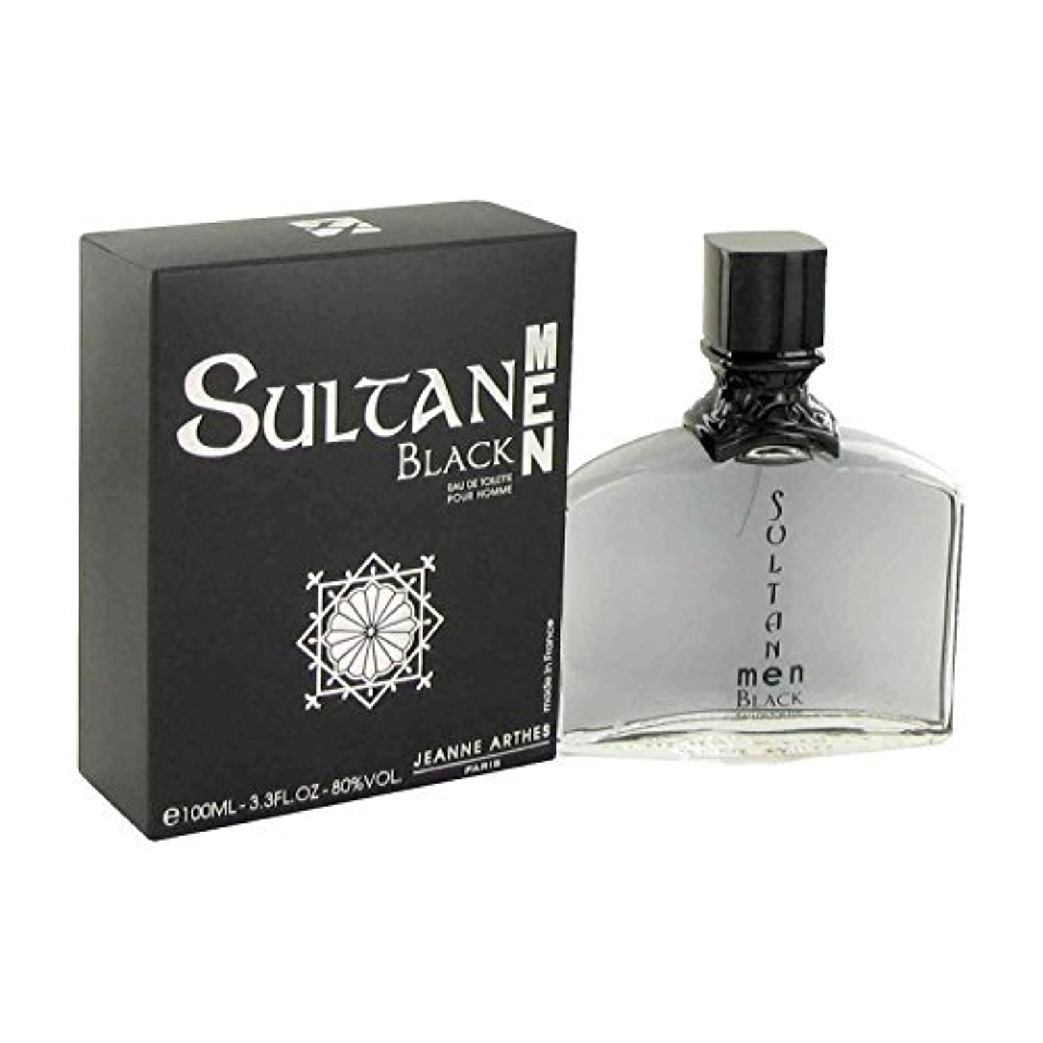 Jeanne Arthes Sultan Black Femme Mode de Chaque Jour Facile à Porter 40x30x10cm HautEMENT Sollicité Élégant et Pratique
