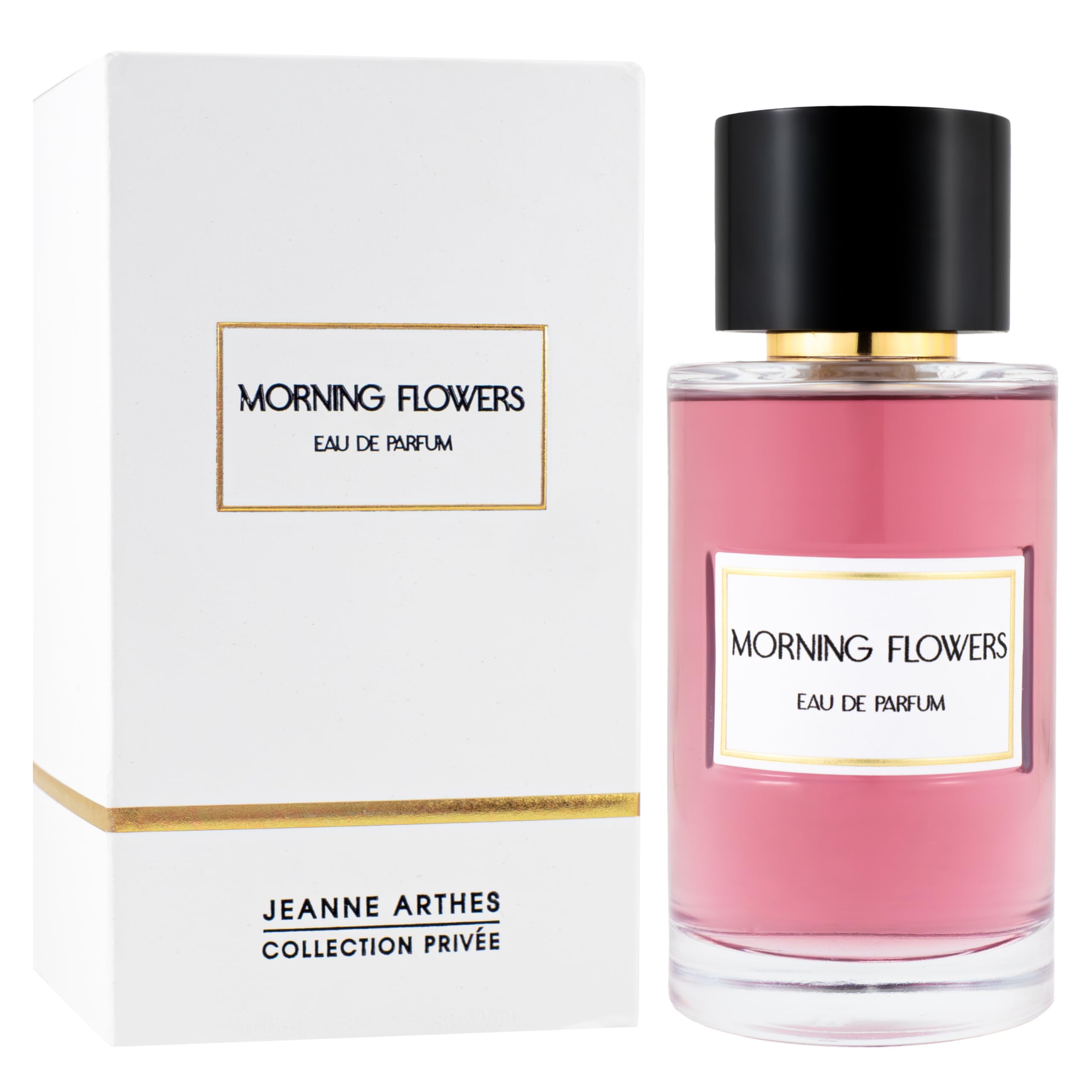 JEANNE ARTHES Collection Privée Eau de Parfum Morning Flowers Oriental & Gourmand Rose Vanille Flacon Vapeur 100ml