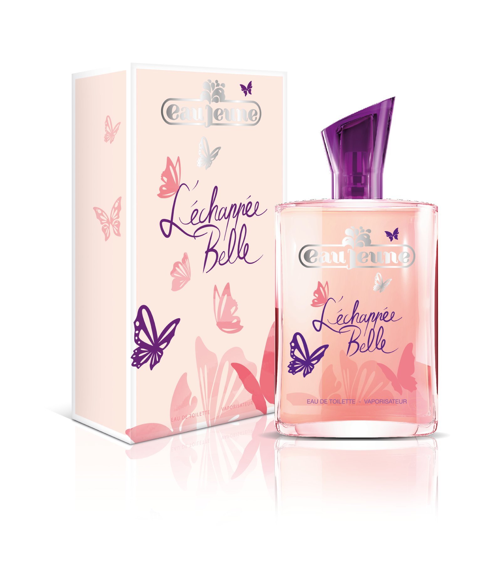 Eau Jeune Echappée Belle Eau de Toilette Femmes Parfum 75 ml Notes de Roses et Fougères Enivrantes