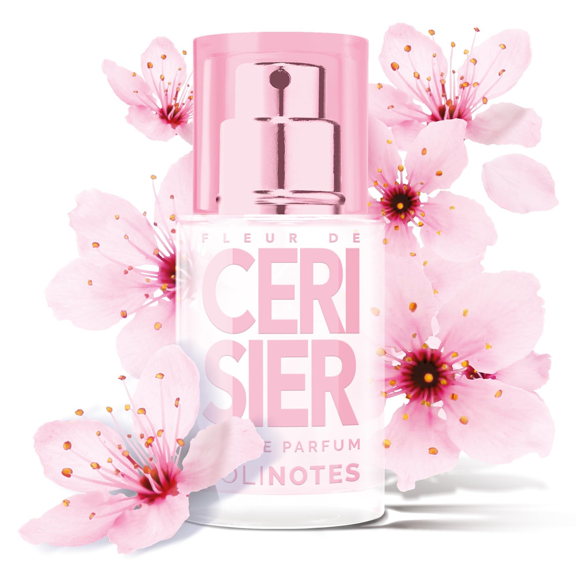 Parfum Femme SOLINOTES Fleur de Cerisier - Parfum Floral et Apaisant - Idéal en cadeau - 15 ml