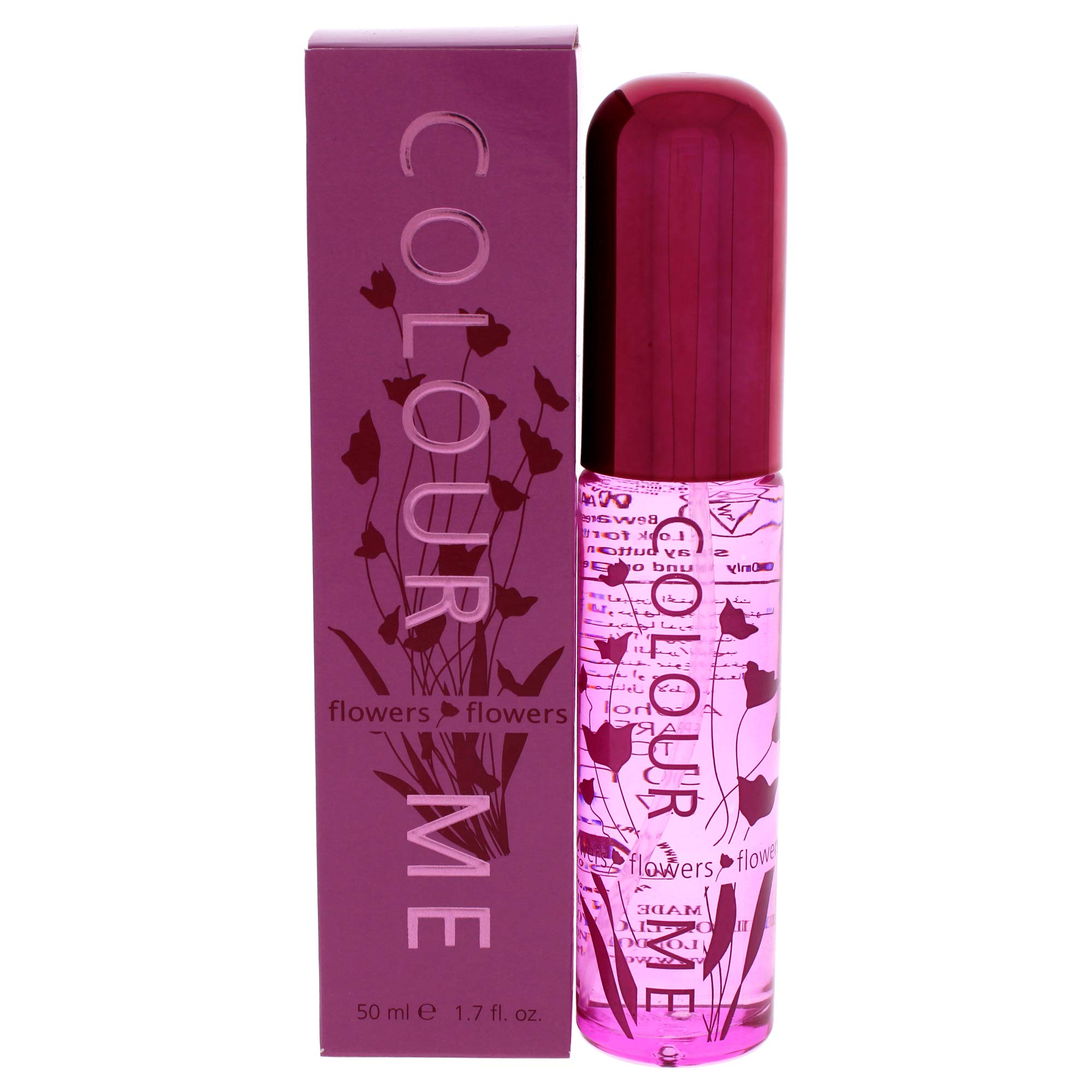 COLOUR ME Flowers Parfum pour femme - Luxe, Durée Durée, 50 ML | Parfum de Longue Durée pour Femmes
